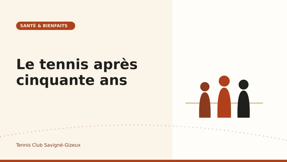 Un joueur expérimenté au filet